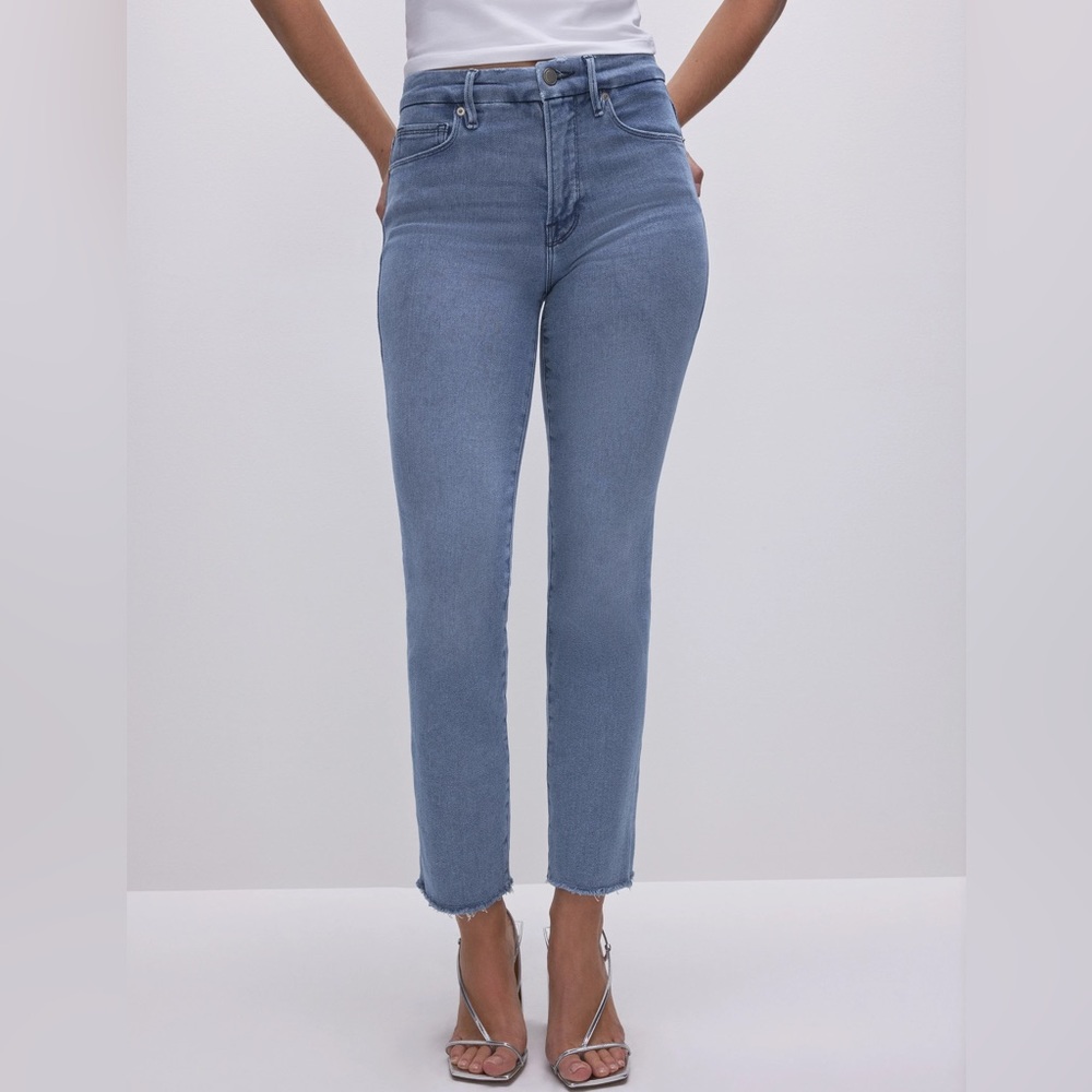 Good American good legs jeans
Like new- never worn 
Size 4/27